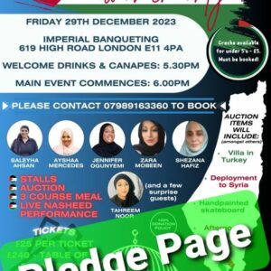 A Night for Gaza Pledges Page